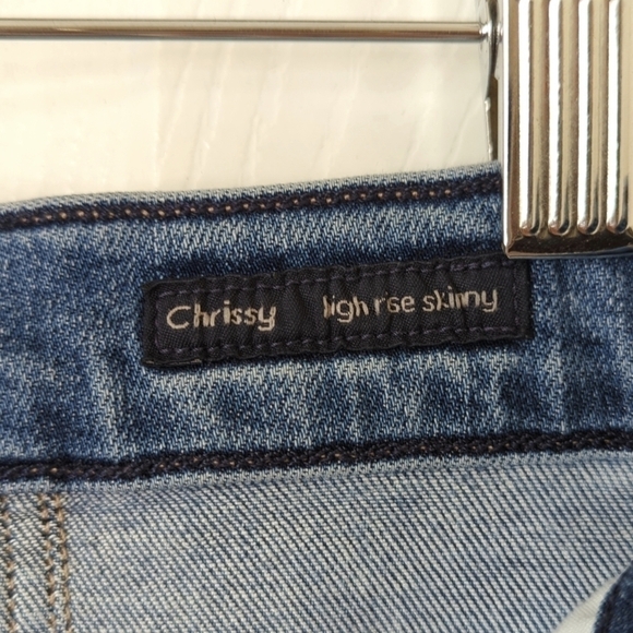 Citizens Of Humanity Chrissy Classic Medium Wash High Rise Skinny Jeans Blue 30 - Picture 9 of 16